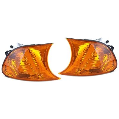 Blinker Orange Paar Links Rechts passend für BMW 3er Coupe Cabrio E46 99-01 - Bild 1 von 4