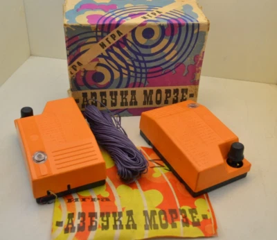 The game "Morse Code" in its original packaging from 1983 - - Image 1 of 4