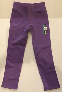 Mädchen Große 10-12 Athletic Works Fleece Jogginghose Hose Lila Tasche - Bild 1 von 12