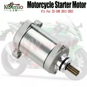 Fit For KAWASAKI NINJA ZX-10R 2011-2021 Motorcycle Engine Starting Starter Motor - Foto 1 di 7