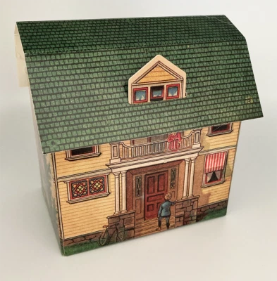House Shaped Gift Box - Victorian Glory House  -  All Occasion / Christmas Box - Image 1 of 4
