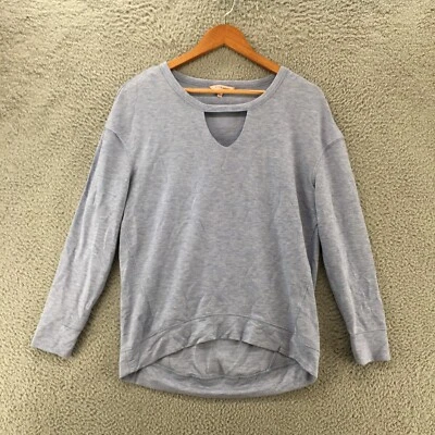 Juicy Couture Pullover Sudadera Mujer S Azul Cuello Redondo Cerradura Mangas Largas Foto 1 de 4