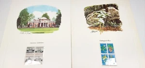 Scott Endangered Flora & American Architecture Blocco di 4 1979 Fiori inutilizzati - Foto 1 di 13