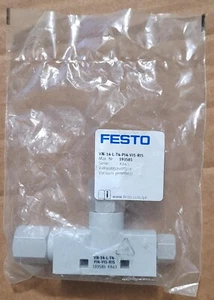 FESTO VN-14-L-T4-PI4-VI5-RI5 P/N:193585 SERIES:K843 VACUUM GENERATOR TEE 3-WAY - Picture 1 of 10