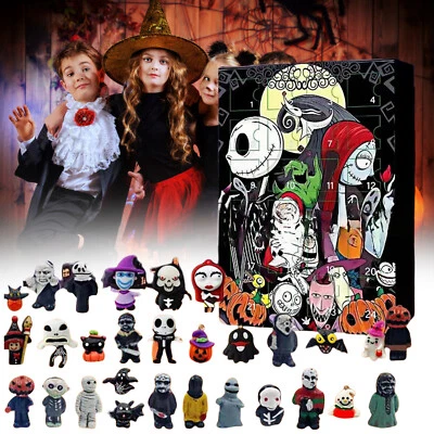 2025 Halloween Advent Calendar Movie Character Collection Figure Gift - Random  - Image 1 of 4