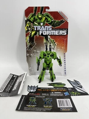 Transformer Fall of Cybertron Brawl Complete W/ Card Back Manual Forms Bruticus - Image 1 of 4