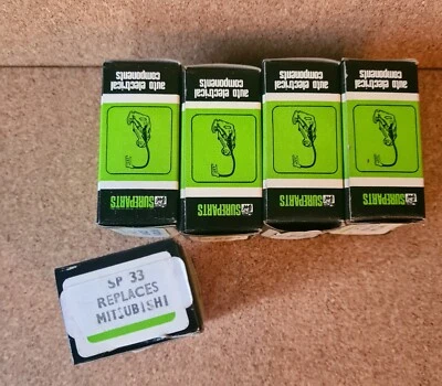 IGNITION CONTACT POINTS x5 - FITS: MAZDA RX2 RX3 R100 ROTARY CAPELLA 616 1970-73 - Image 1 of 4