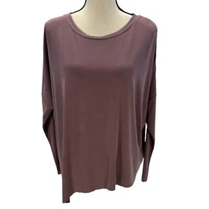 Bench Long Sleeve Crew Neck T-Shirt - Purple - size Small - Picture 1 of 8