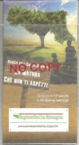 Emilia Romagna, Parchi e Riserve naturali, Carta ripiegata cm. 68 x 33. - Zdjęcie 1 z 1