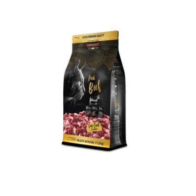 1,5 kg Leonardo fresh Meat Beef & Poultry Rind Katzenfutter Getreidefrei - Bild 1 von 2