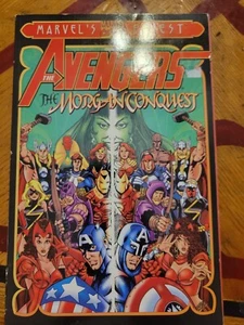 The Avengers The Morgan Conquest TPB Marvel's Finest 2000 Busiek Perez 1-4 - Picture 1 of 3