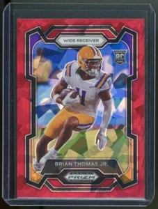 BRIAN THOMAS JR 2024 Panini Prizm Draft Jaguars Red Ice Prizm Rookie Card #118 - Picture 1 of 2