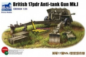 Bronco 1/35 35024 British 17 pdr Anti-Tank Gun Mk.I - Picture 1 of 1