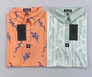 Women's Bad Birdie Short Sleeve Performance Golf Polo NEW - Picture 1 of 3