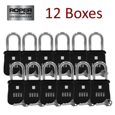 {LOT OF 12} Key Lock Box for Realtor & Real Estate (REO) - Door Hanger FAST SHIP - Image 1 of 4