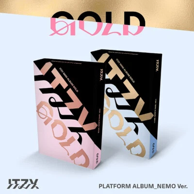 ITZY [GOLD] Album PLATFORM NEMO Ver/QR Card+11 Foto Karte+Manual+Poster+GIFT - Bild 1 von 4