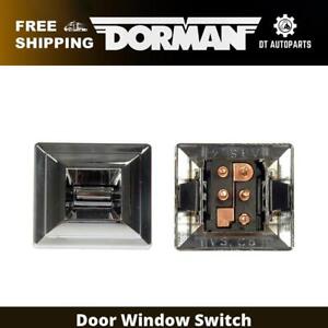 For 1987-1988 Chevrolet V20 Suburban Dorman Door Window Switch Front Right