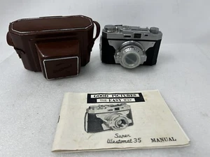 Super Westomat 35 Camera Leather Case 1955 Vintage Rangefinder - Picture 1 of 9