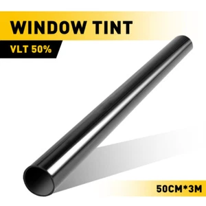 300CM 50% VLT Uncut Roll Window Tint Film 20" x 10ft Feet Car Home Office Glass - Picture 1 of 7