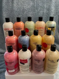 Philosophy Shampoo Bath Shower Gel Bubble Bath *You Pick* 16oz NEW SEALED **READ - Picture 1 of 29