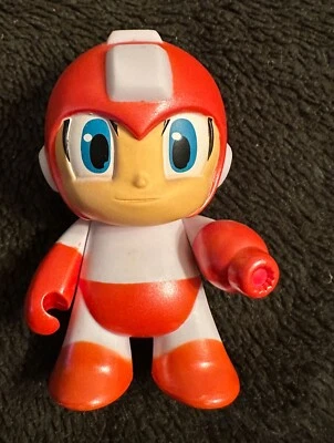 Figura Vinilo Megaman Rojo CAPCOM Kidrobot Mini Serie Caja de Botín Exclusiva 3" Foto 1 de 4