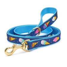 Up Country Dog Leash Ice Cream 5 Foot Lead with D-ring Made In USA