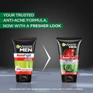 Garnier Acno Fight Anti Pimple Face Wash for Men, 100 gm - Picture 1 of 5