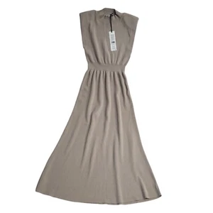 Morgan Sand Sleeveless Evening Dress UK Women's Size M Bnwt FF30 - Picture 1 of 6
