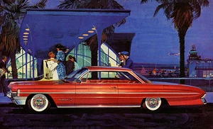 1961 Oldsmobile 98 - Promotional Advertising Poster - Picture 1 of 1
