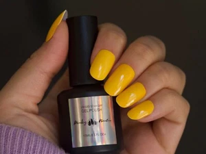 15ml Glow in Dark UV Gel/ Neon Fluorescent Gel polish Luminescent Yellow Nail - Picture 1 of 10