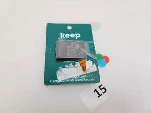 keep onn - SD, microSD and Compact Flash Card Reader - 100014070 - Picture 1 of 6