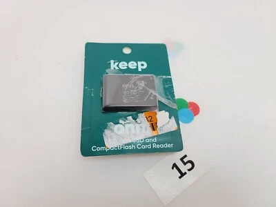 keep onn - SD, microSD and Compact Flash Card Reader - 100014070 - Image 1 of 4