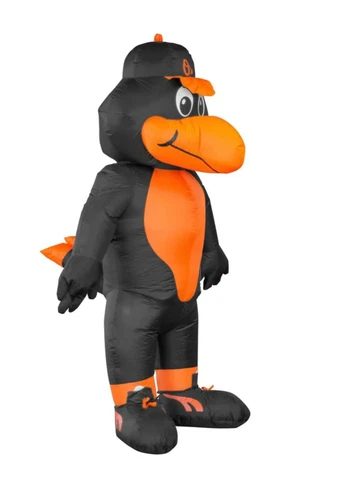 Baltimore Orioles Oriole Bird Mascot 7 Ft Tall Indoor/Outdoor Yard Inflatable Cover
