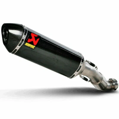 Aprilia RSV4 1000 RR Racing Genuino Akrapovic Escape de Carbono Conjunto Deslizable Nuevo Foto 1 de 4