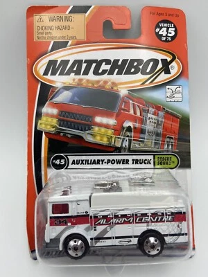 Matchbox #45 Rescue Squad Series AUXILIARY-POWER TRUCK 1/64 Scale FREE SHIPPING - Image 1 of 4