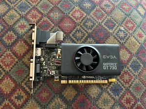 Used Untested EVGA GT 730 Graphics Card - No Returns - Picture 1 of 2