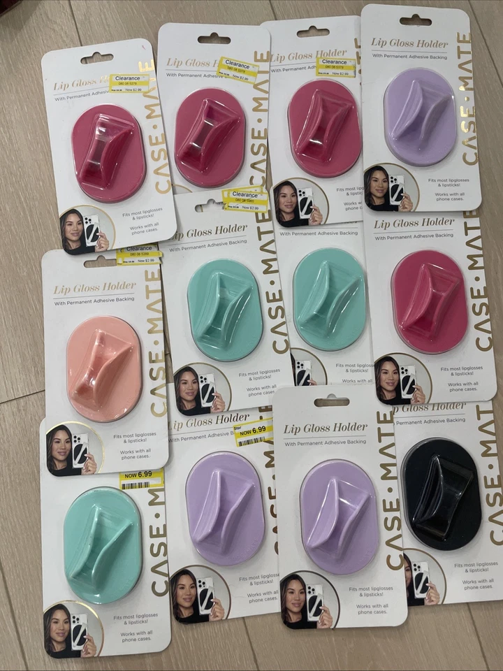 Lot Of 12 Case-Mate Adhesive Lip Gloss Holder - Image 1 of 1