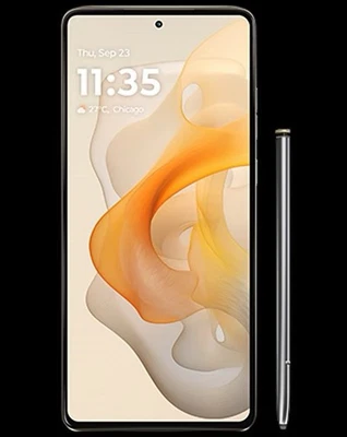 Motorola Moto G Stylus 5G 2024 128GB rede desbloqueada caramelo latte - Imagem 1 de 3