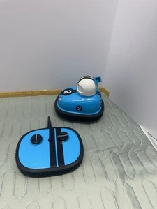 Sharper Image RC Road Rage Ejecting Speed Bumper BLUE CAR w Fig + remote TESTED - Picture 1 of 2