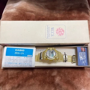 G SHOCK DW9900WC 7T WCCS Frogman Skeleton Yellow Rare Unused with Box - Picture 1 of 5