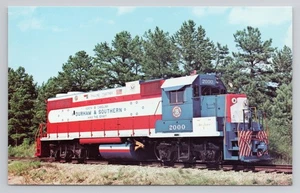 Durham & Southern Railway GP38-2 #2000 Zweihundertjahrfeier Postkarte - Bild 1 von 2