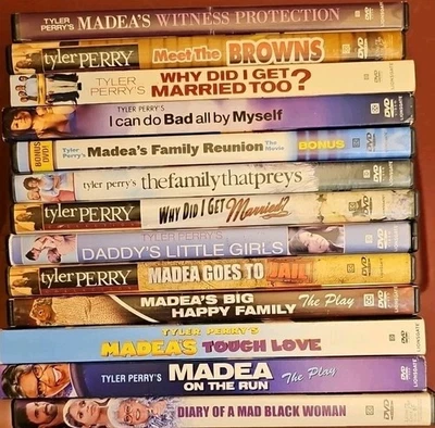 Tyler Perry Movies (13 DVD Lot) Madea Family Reunion, Married, Family FREE SHIP! Foto 1 de 2