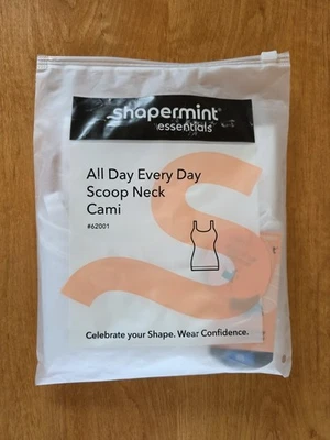 Cami Shapermint Todo el Día Todos los Días Cuello Redondo - Talla XL, BLANCA NUEVA CON ETIQUETAS Foto 1 de 4