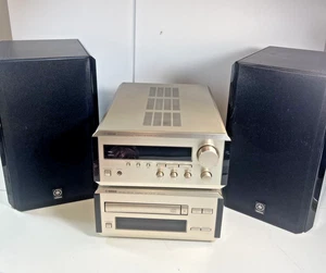 Yamaha Natural Sound Stereo Receiver RX-E100 & CD-Player CDX-E100 & Lautsprecher - Bild 1 von 14