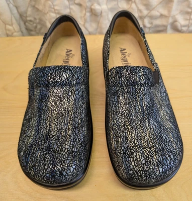 Zueco mocasín Alegria para mujer Keli Pro Crackle Pop EU 39 US 9 soporte cómodo Foto 1 de 4