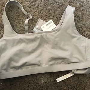 Women's Pumping Bra Hands Free All-in-One Nursing Sports Wireless Large Sage - Picture 1 of 6