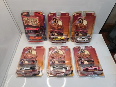 2008 Johnny Lightning “The Dukes of Hazzard LOT of 6 Complete Set NIP - Image 1 of 4