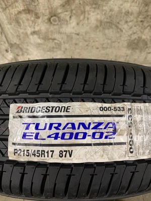 2 neumáticos nuevos 215 45 17 Bridgestone Turanza EL400-02 Foto 1 de 4