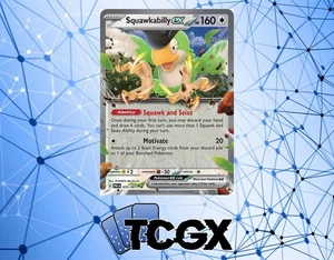 Pokemon - Squawkabilly ex - 075/091 - Paldean Fates - Holo - Doble Raro Casi Nuevo - Imagen 1 de 1
