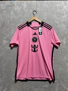 Adidas Inter Miami Messi #10 Jersey Men's XL Pink 2024 Home Soccer Shirt NWT - Picture 1 of 9
